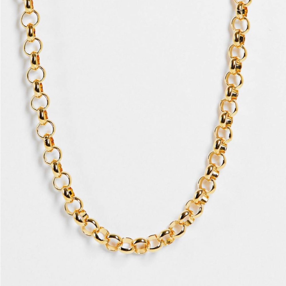 Whistles Chunky Gold Tone Chain